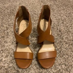 Jessica Simpson wedge heels